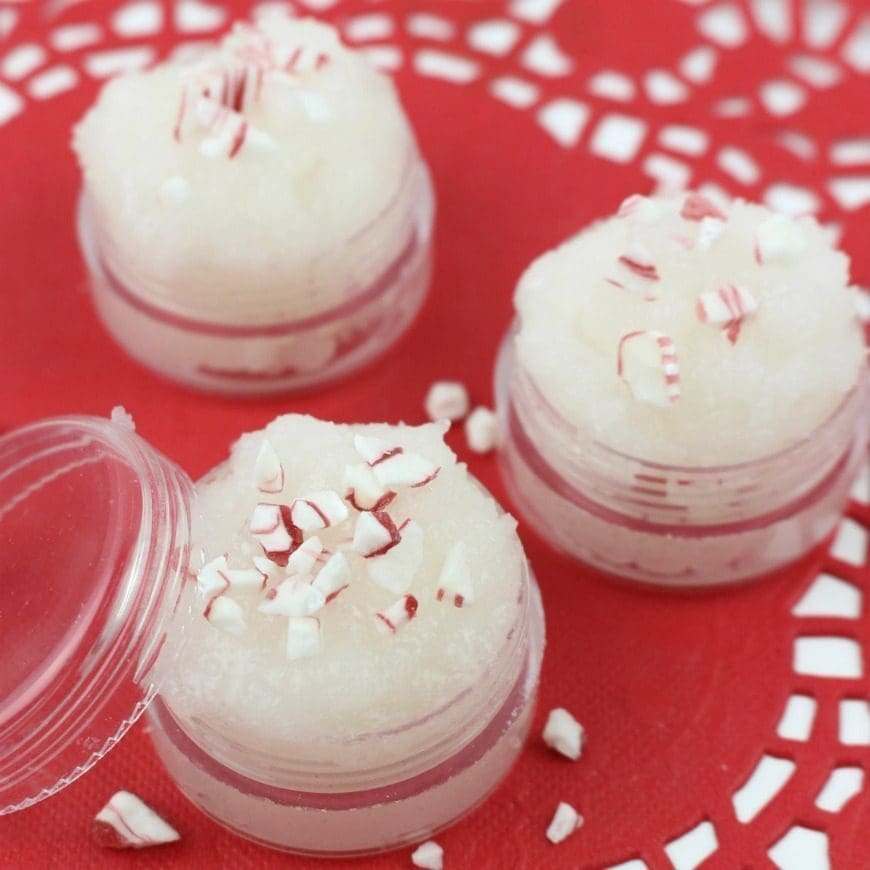 DIY Vanilla Peppermint Lip Scrub