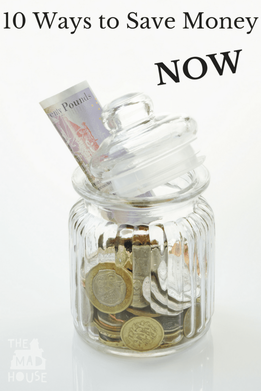 10 Ways to Save Money Now. Sometimes that very first step is the hardest part. So to kickstart your journey with these money saving tips.