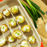Twice Baked Potato Bites - Cooking with kids