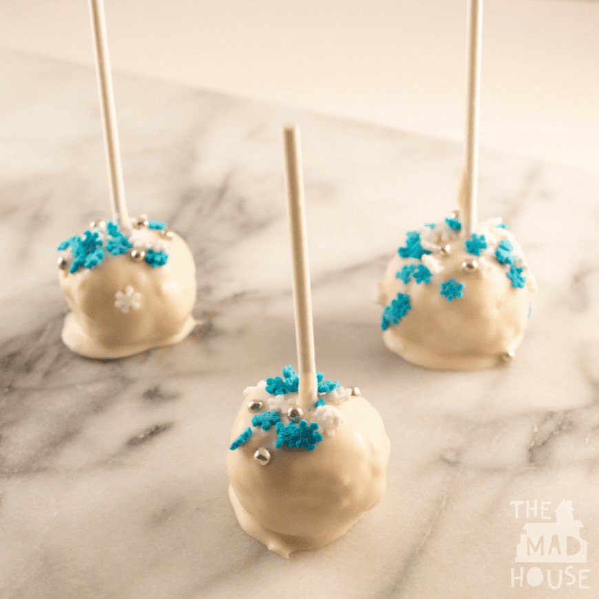 Winter Wonderland Cake Pops