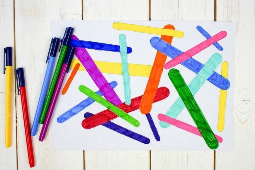 Craft Stick Process Art