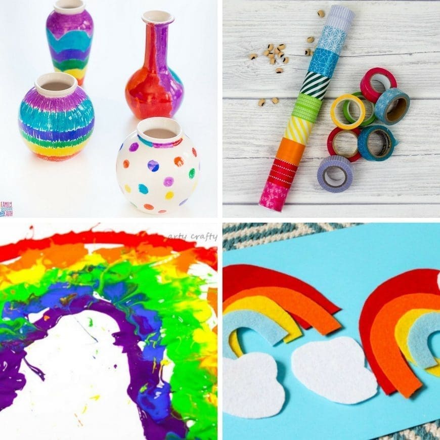 Rainbow Crafts and Activities for Kids