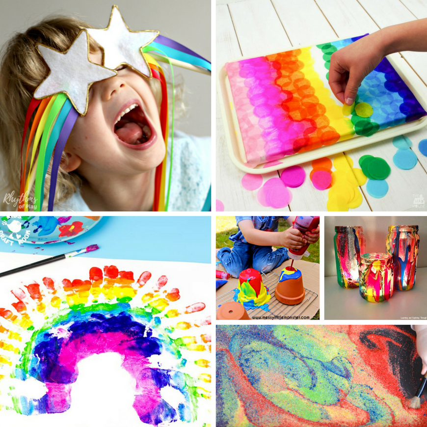 Rainbow Crafts and Activities for Kids