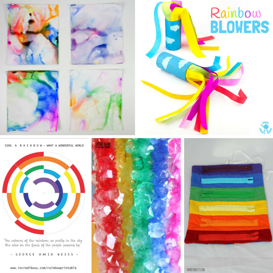 Rainbow Crafts and Activities for Kids