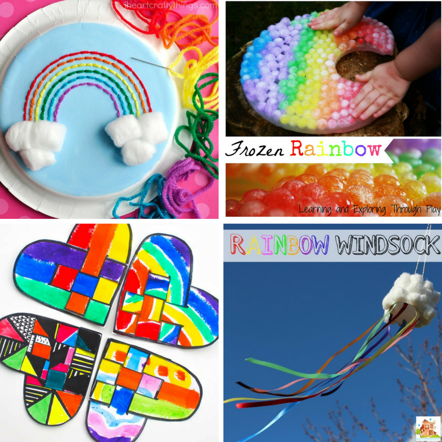 Rainbow Crafts and Activities for Kids