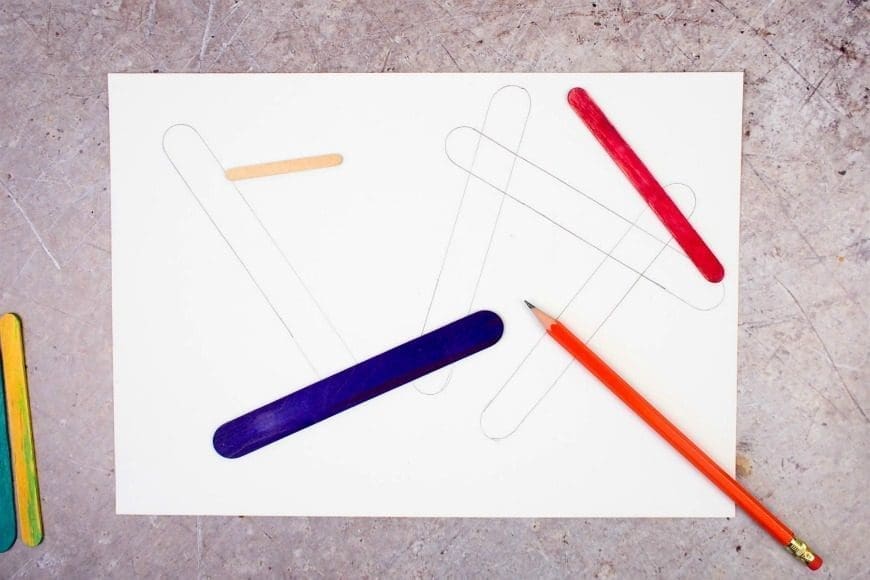 Craft Stick Process Art