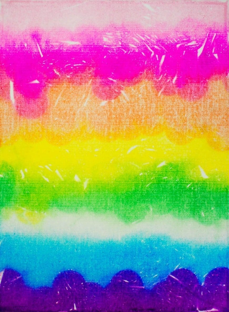 How to create a stunning bleeding tissue paper canvas art piece to keep. This process art is a fabulous and simple kids craft perfect for kids of all ages