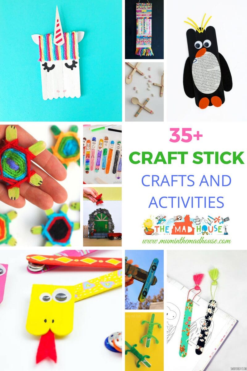 Craft Stick Crafts and Activities