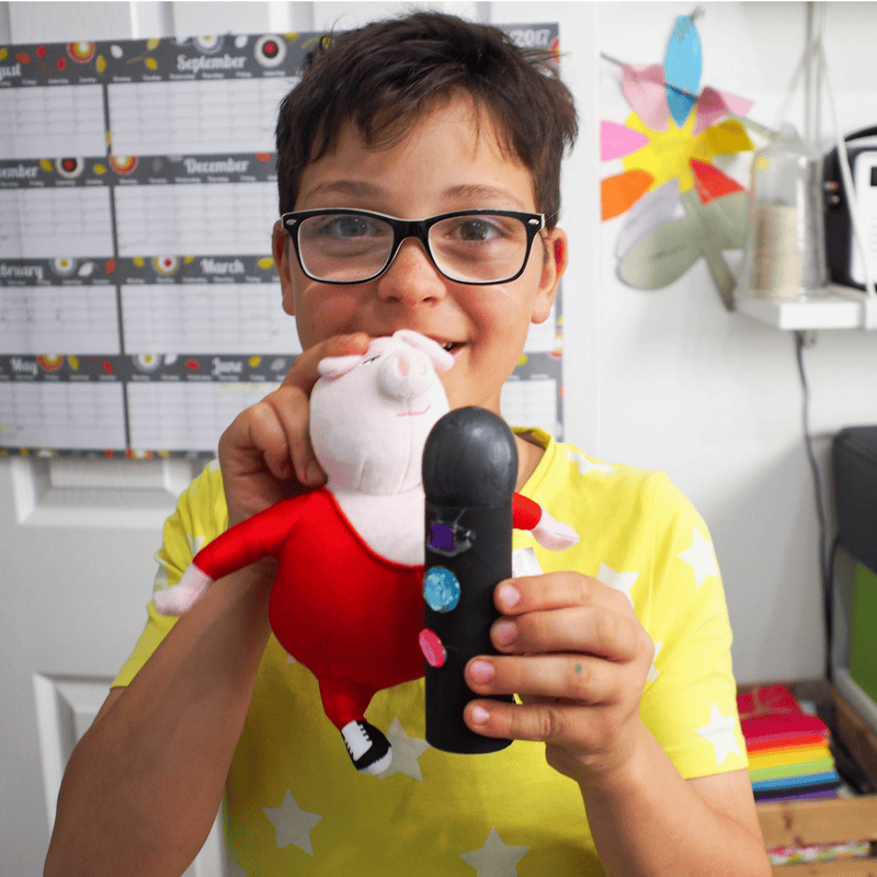 Make a Toilet Roll Microphone for the SING Movie