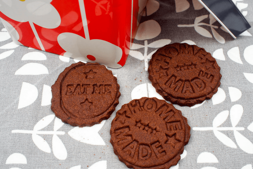 This rich 4 ingredient chocolate shortbread recipe is easy to prepare and keeps for several days in an airtight container. Perfect for cooking with kids.