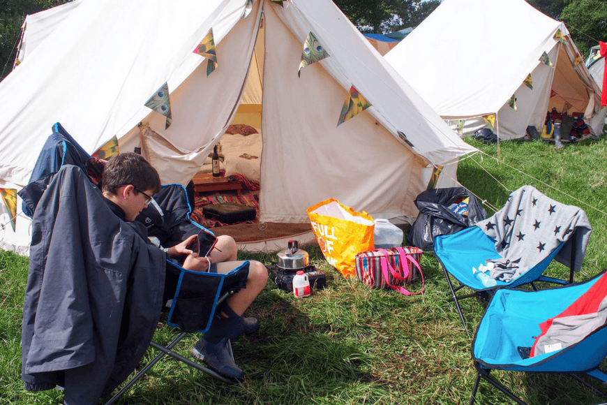 Top Tips for going to  Festivals with Tweens