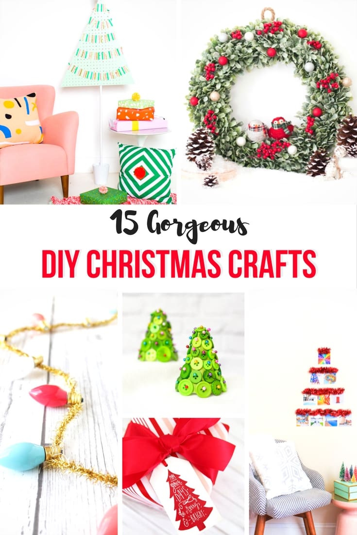 'Tis the season for some gorgeous DIY Christmas crafts including wreaths, centrepieces, tags and decorations to add a personal touch to this holiday season.