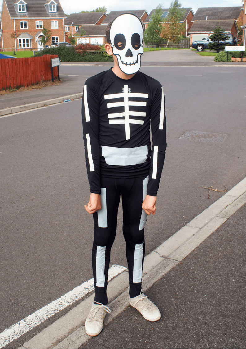 Skeleton Costume - Glow in the Dark