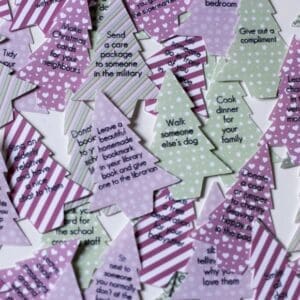 Advent Acts of Kindness - Trees