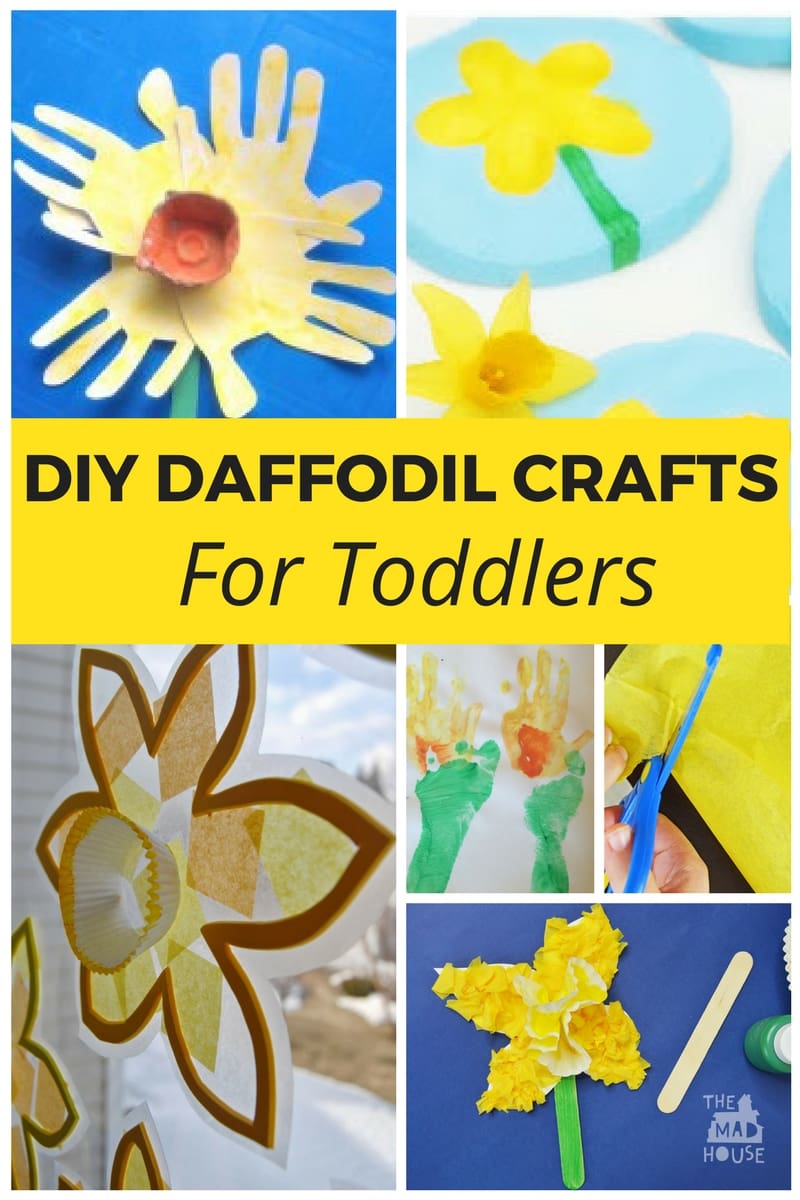 DIY Daffodil Crafts for toddlers