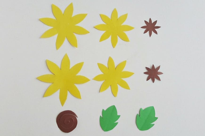 Paper Sunflower Craft