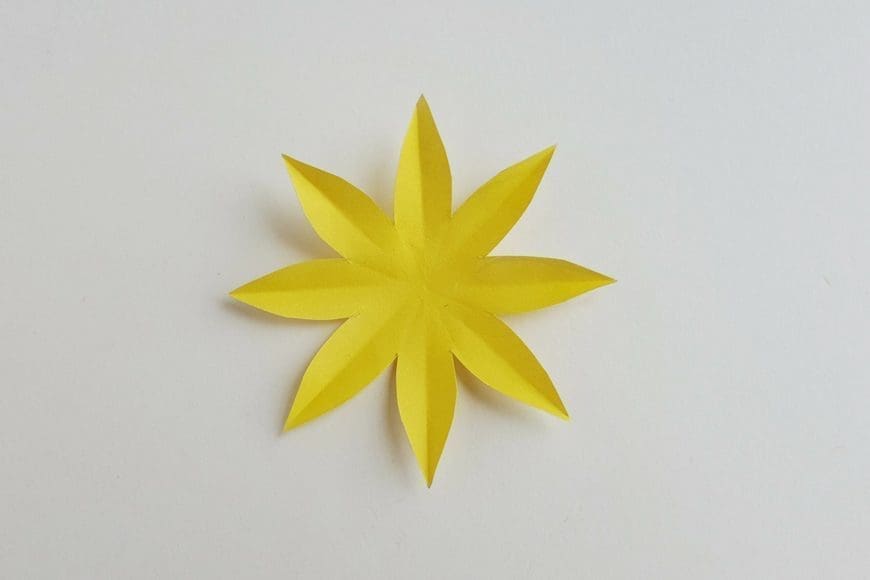 Paper Sunflower Craft