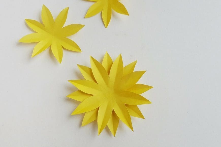 Paper Sunflower Craft