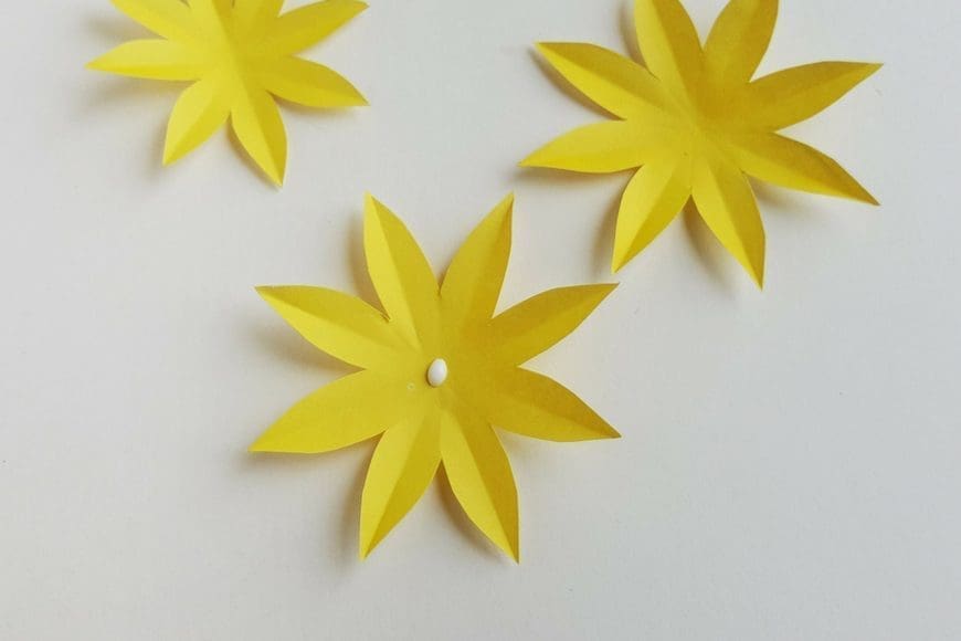 Paper Sunflower Craft
