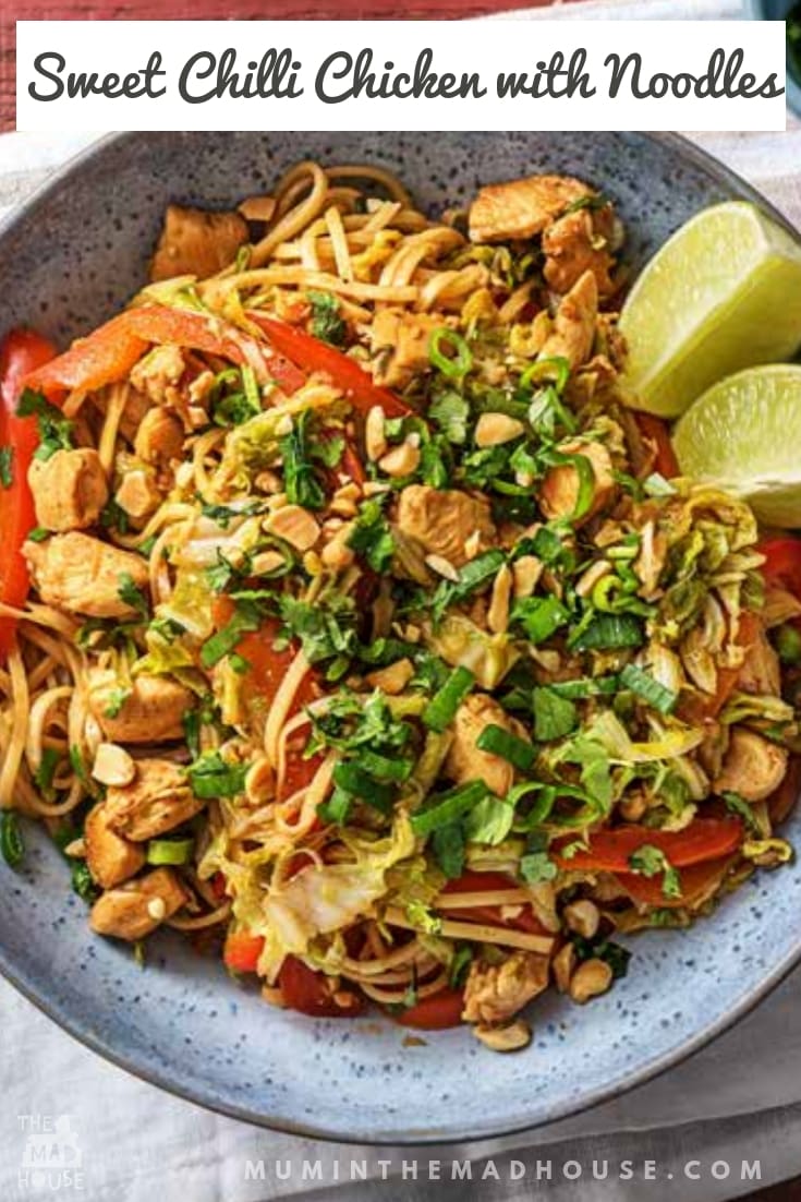 This Sweet Chilli Chicken Noodles recipe is the ultimate weeknight dinner — full of flavour, ready in 30 minutes, and family-approved!