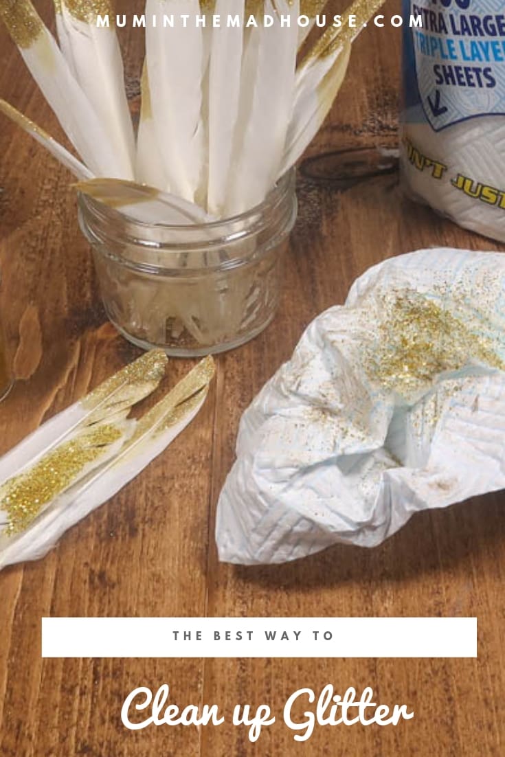 Does getting and keeping the house clean at Christmas cause you stress? Well, it turns out you are not alone. Don't let the fear of glitter stop you off crafting with our fabulous cleaning tip you will never have an issue again.
