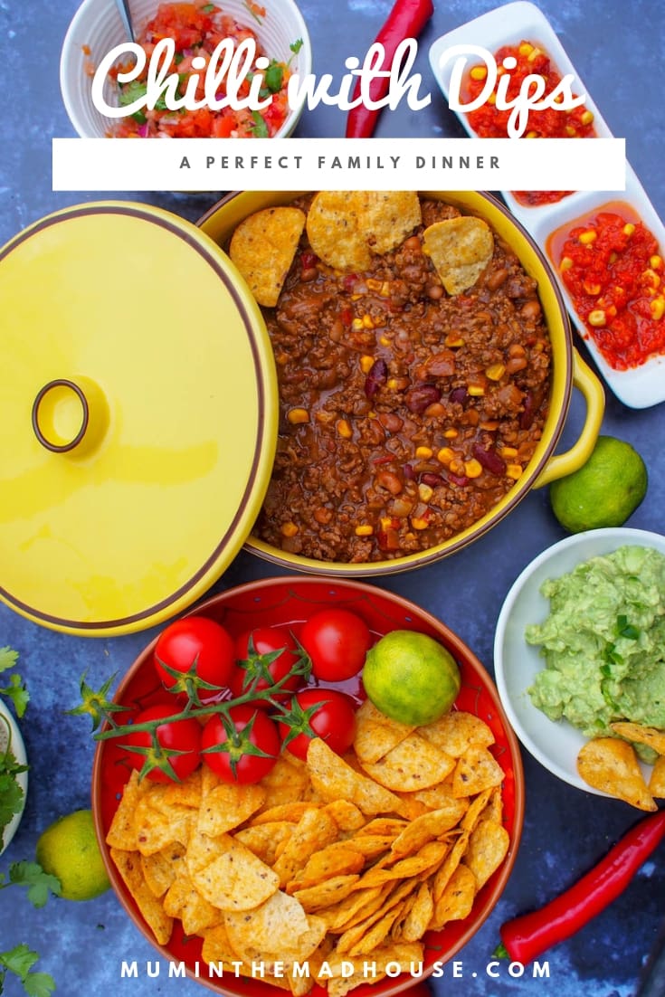 tch cook this chilli and freeze half for when you are short for time. Serve with our fabulous dips and sides that you can make in advance for amazing family dinner.