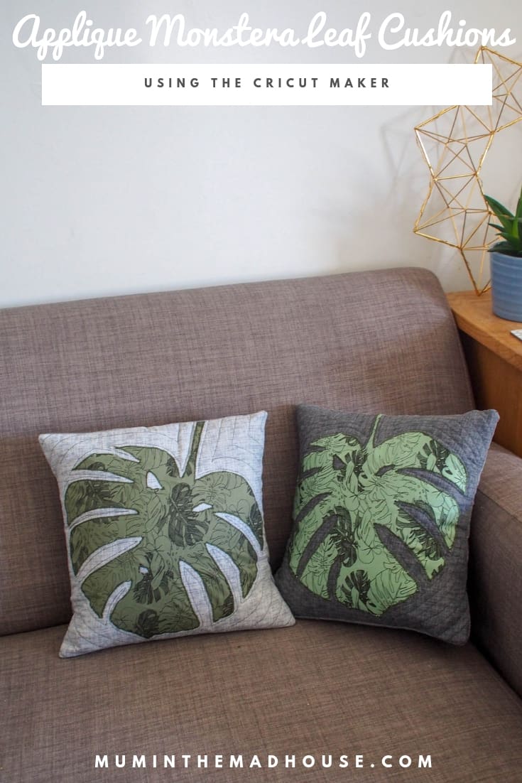 Update your home décor with tropical vibes! These DIY appliqué monstera leaf cushions are beginner-friendly and make wonderful handmade gifts.