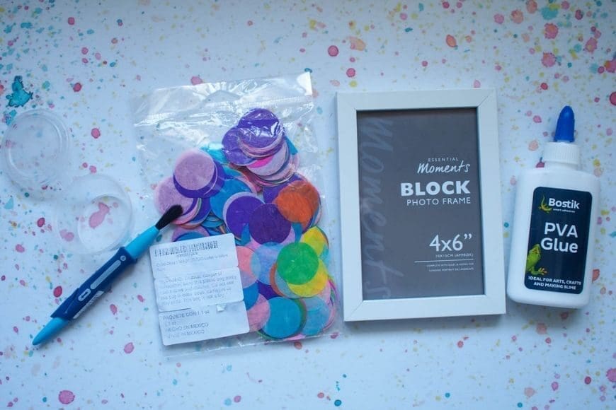 DIY Decorated Photo Frame