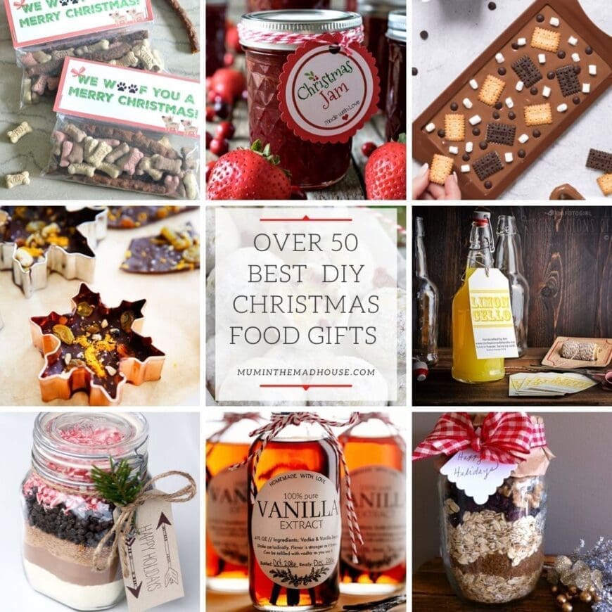 50 of the best (and easiest) homemade edible gifts for christmas that anyone would be delighted to receive this festive season.