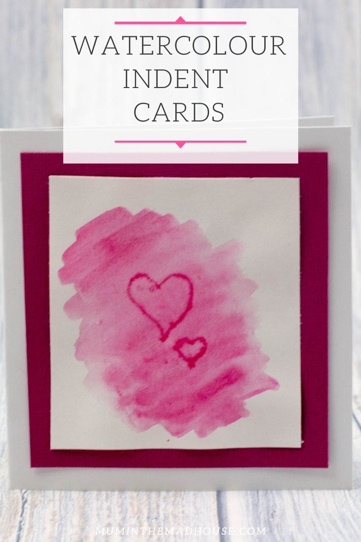 Watercolour Indent Card