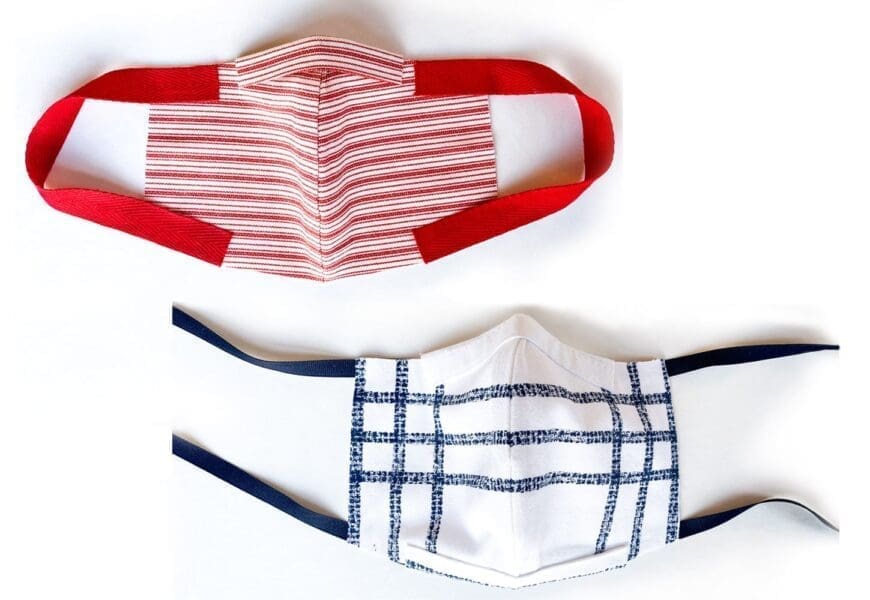 fitted face mask