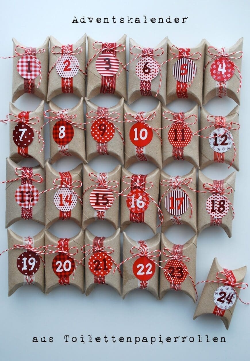 Toilet roll advent