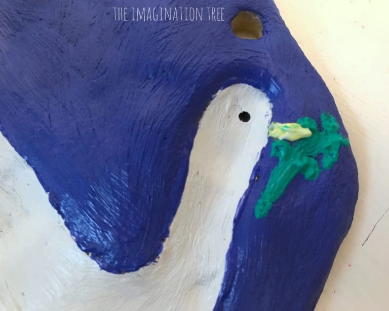 Peace dove Christmas keepsake
