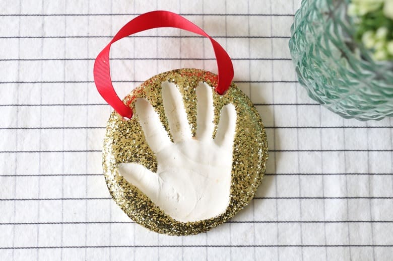Handprint keepsake decoration 