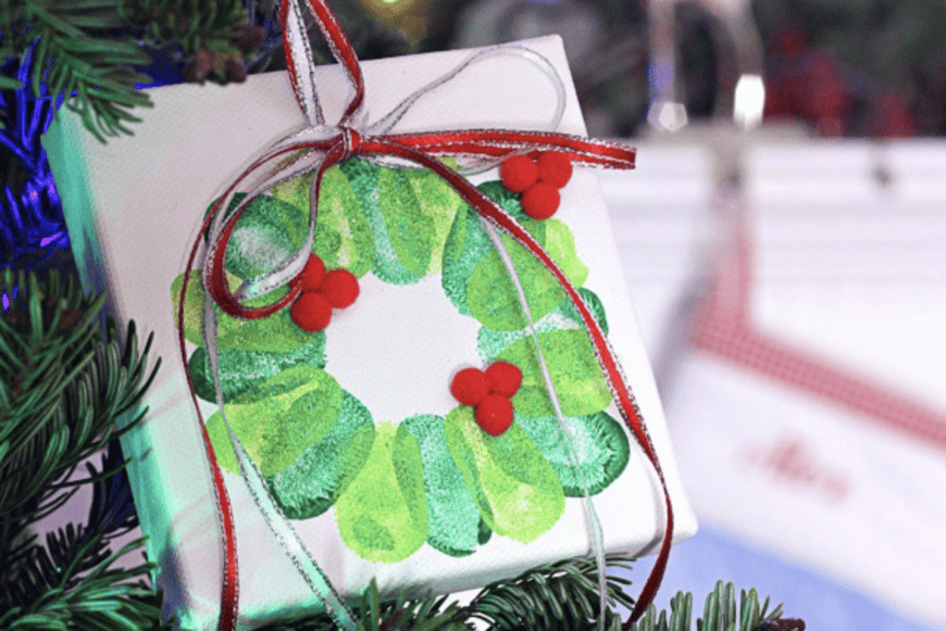 Canvass Christmas Keepsake 