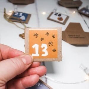 Advent Activities Envelope Printables