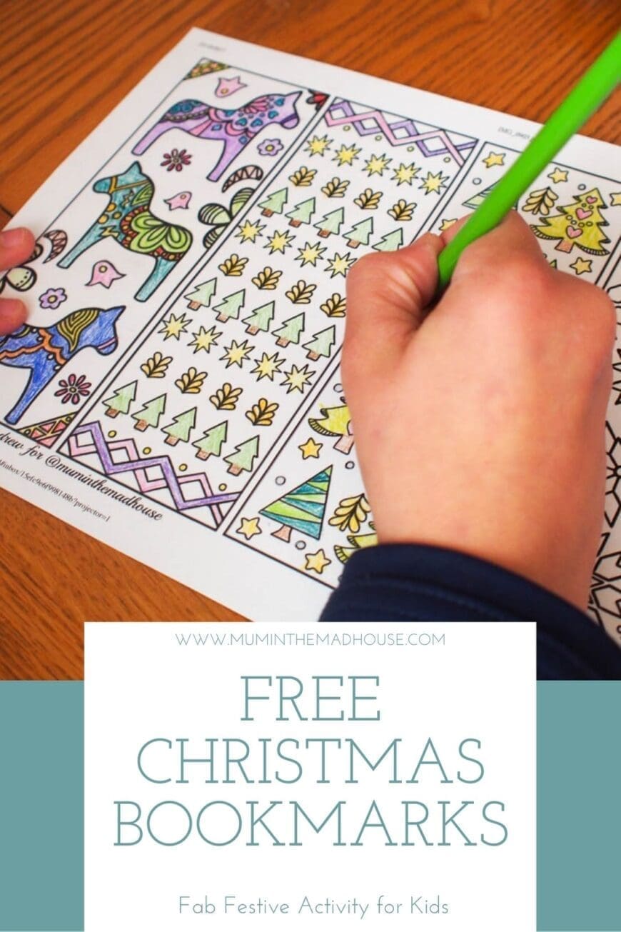 How cute are these free Christmas Bookmarks to Colour? They make a super quiet time activity for children this festive season. Simply download, print them off, cut them out and colour.