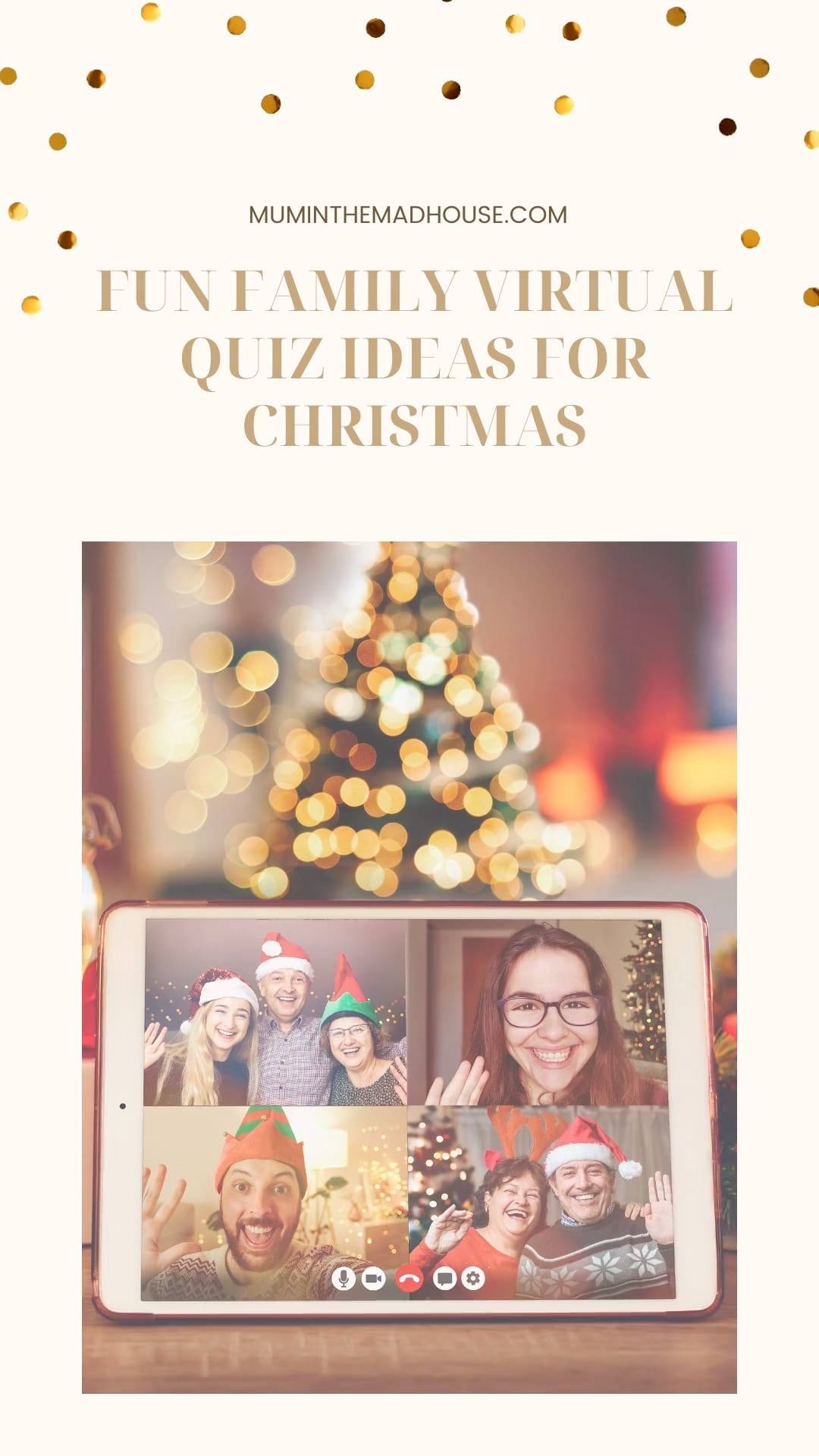 Virtual Family Christmas Games for Zoom