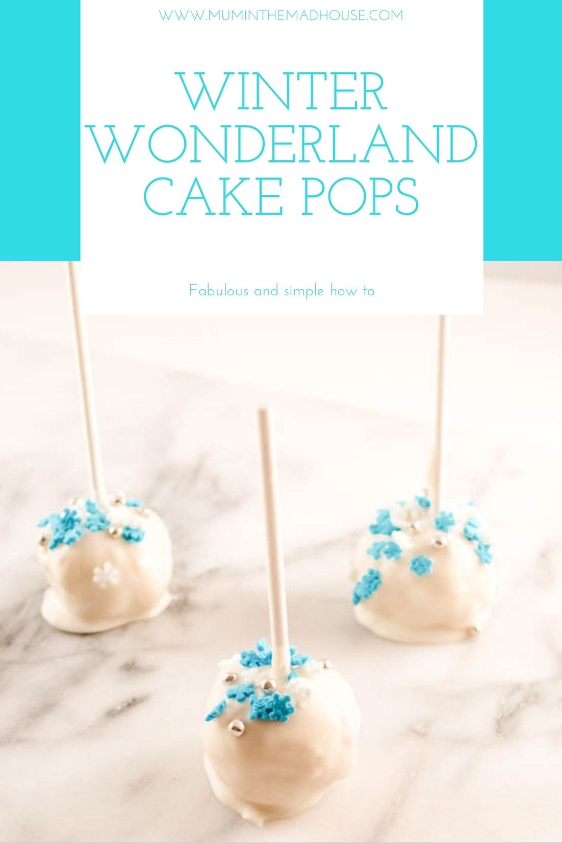 Winter Wonderland Cake Pops