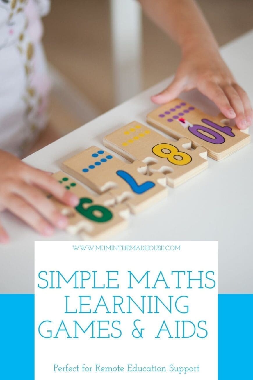 Simple Learning games and Aids for Remote Learning - Remote learning is hard and these games and aids will help children learn through play