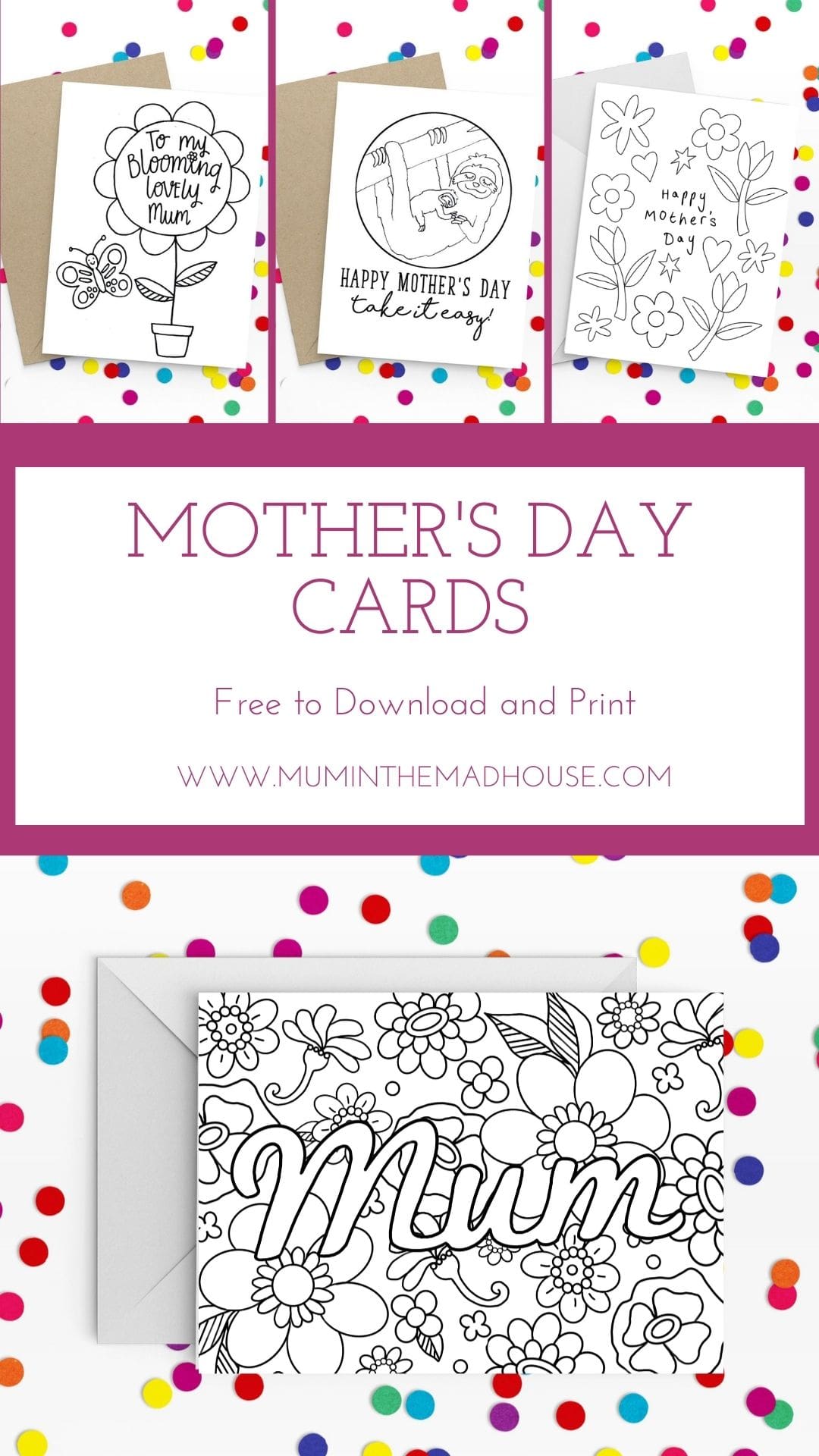 Free Printable Mothers Day Cards