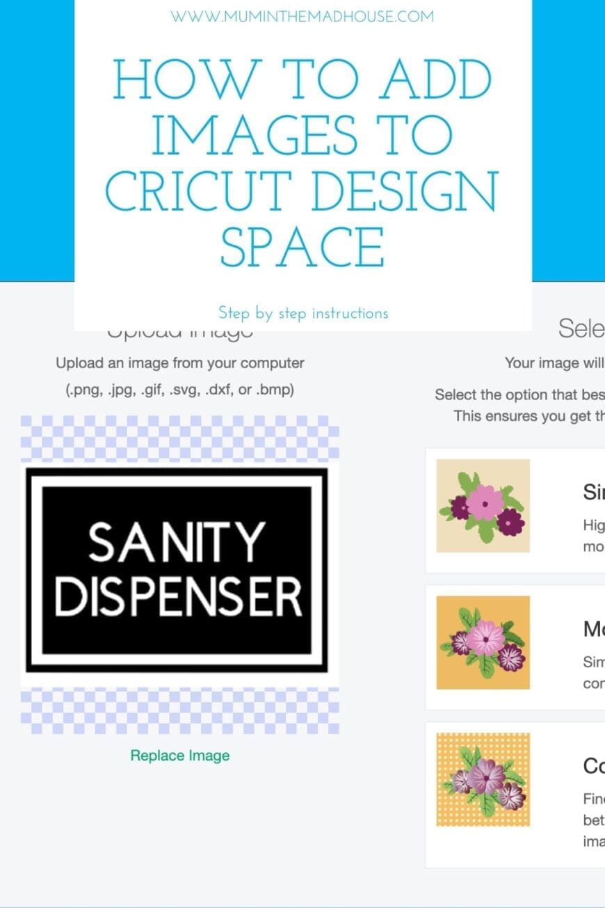 Follow our step by step detailed tutorial on how to upload your own images to Cricut Design Space. We talk you through file types and how to tell if you can use them.