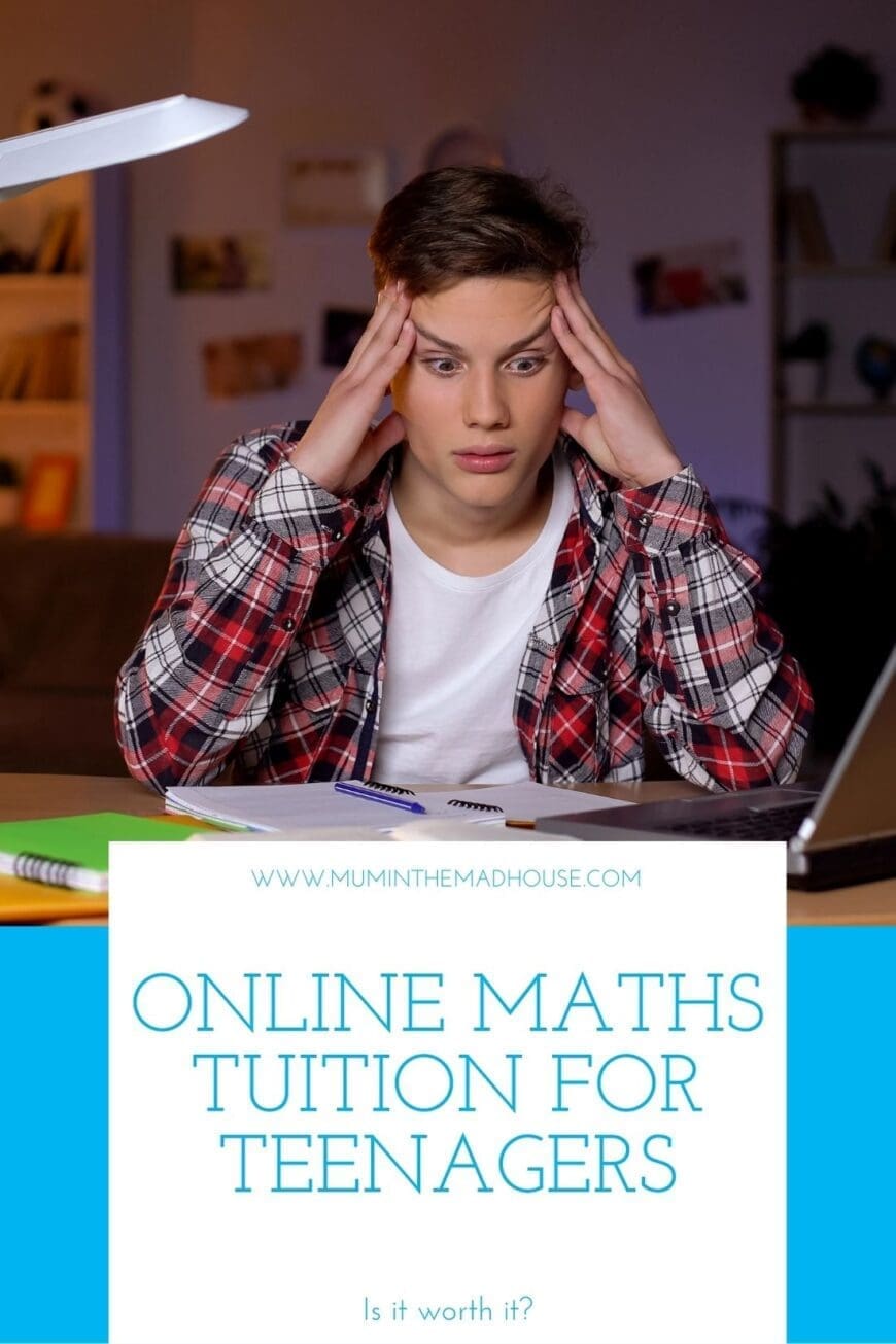 Online maths tuition for teenagers