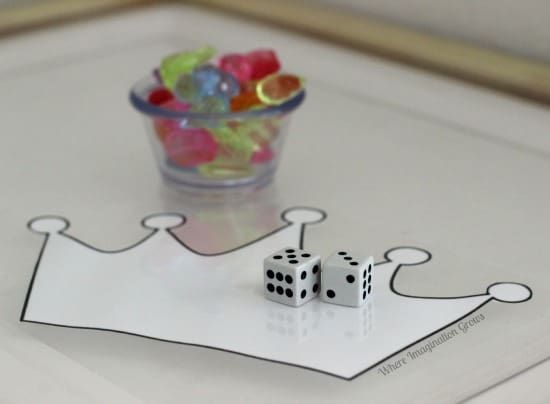 DIY Queens Platinum Jubilee Maths Game