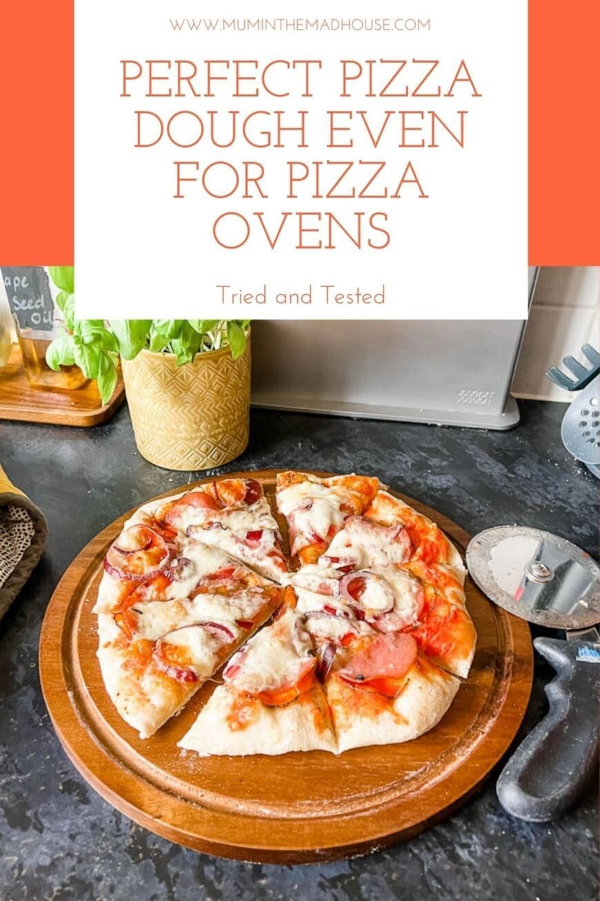 Our tried and tested recipe for the perfect pizza dough even for pizza ovens. Once you use this recipe there is no substitute