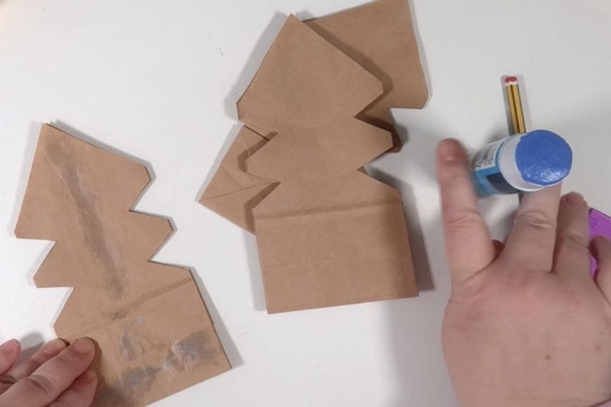 How to make Stars out of Paper Bags