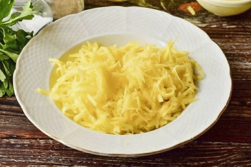 grated potato