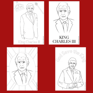 King Charles III Colouring Page Download