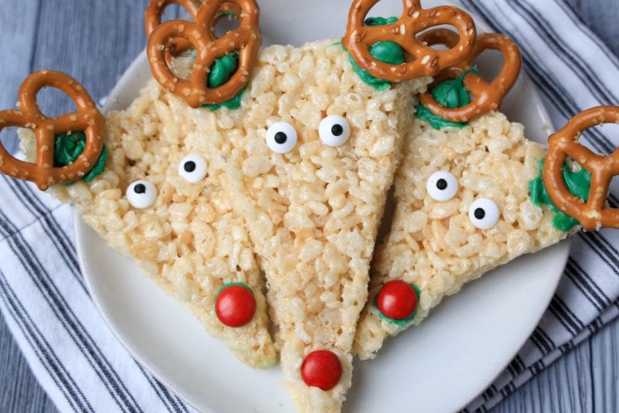 Reindeer Rice Krispie Treats