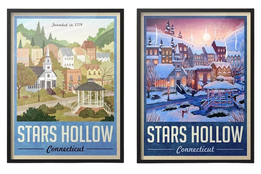 Stars Hollow Gilmore Girls Prints